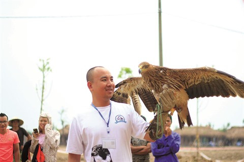 La fauconnerie fait des émules à Hô Chi Minh-Ville ảnh 1 La fauconnerie fait des émules à Hô Chi Minh-Ville ảnh 1