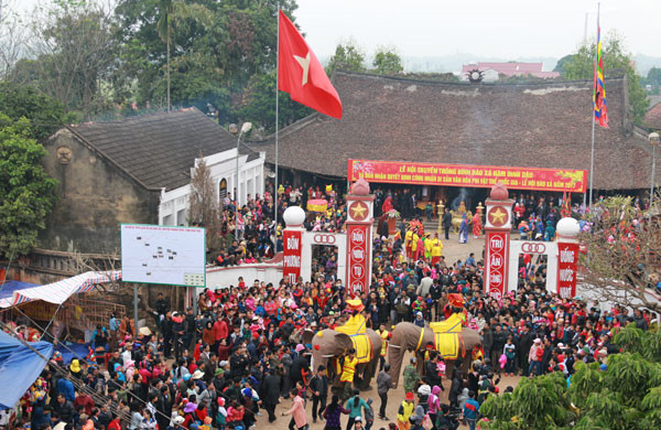 Au cœur de la procession de l’éléphant dans le village de Dào Xa ảnh 1