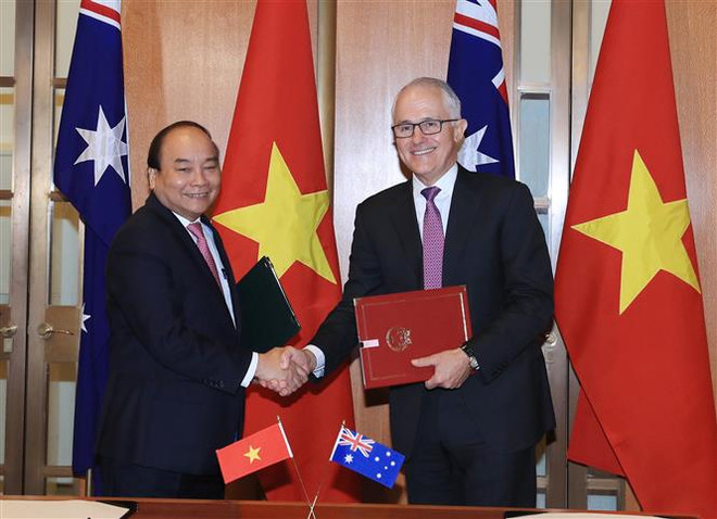 Déclaration commune sur l’établissement du partenariat stratégique Vietnam-Australie ảnh 1 Déclaration commune sur l’établissement du partenariat stratégique Vietnam-Australie ảnh 1