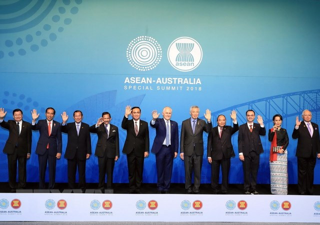 Le PM Nguyen Xuan Phuc participe à des activités du Sommet spécial ASEAN-Australie ảnh 1 Le PM Nguyen Xuan Phuc participe à des activités du Sommet spécial ASEAN-Australie ảnh 1