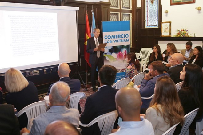 Buenos Aires : séminaire sur les opportunités au Vietnam ảnh 1 Buenos Aires : séminaire sur les opportunités au Vietnam ảnh 1