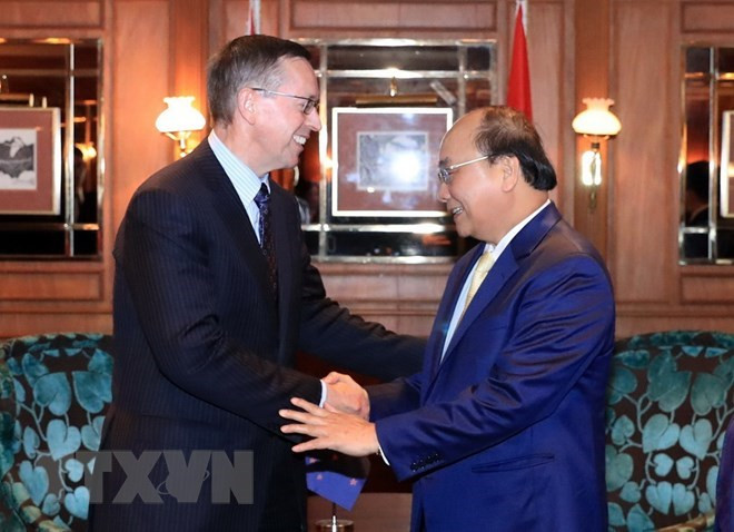 Le PM Nguyen Xuan Phuc rencontre les responsables de plusieurs grands groupes néo-zélandais ảnh 1 Le PM Nguyen Xuan Phuc rencontre les responsables de plusieurs grands groupes néo-zélandais ảnh 1