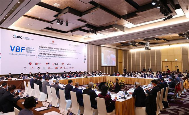 Le Forum d’affaires du Vietnam 2022 discute de la promotion de la relance économique nationale ảnh 1 Le Forum d’affaires du Vietnam 2022 discute de la promotion de la relance économique nationale ảnh 1