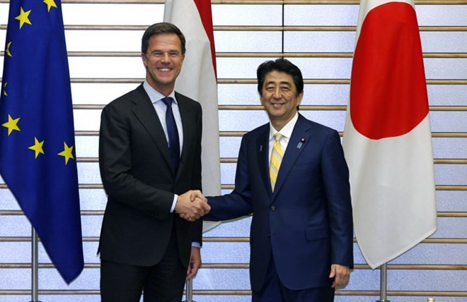Le Japon et les Pays-Bas s’inquiètent des tensions en Mer Orientale ảnh 1 Le Japon et les Pays-Bas s’inquiètent des tensions en Mer Orientale ảnh 1