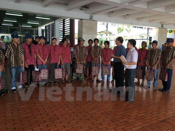 Trente-six pêcheurs vietnamiens de plus rapatriés de l’Indonésie ảnh 1