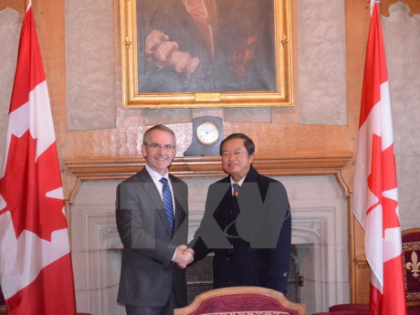 Le Vietnam et le Canada approfondissent leurs relations bilatérales ảnh 1 Le Vietnam et le Canada approfondissent leurs relations bilatérales ảnh 1