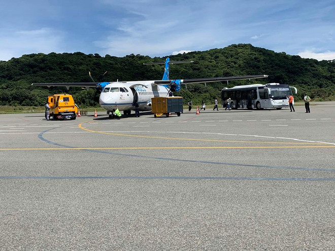 Vietnam Airlines reprend la ligne reliant Ho Chi Minh-Ville à Con Dao ảnh 1 Vietnam Airlines reprend la ligne reliant Ho Chi Minh-Ville à Con Dao ảnh 1