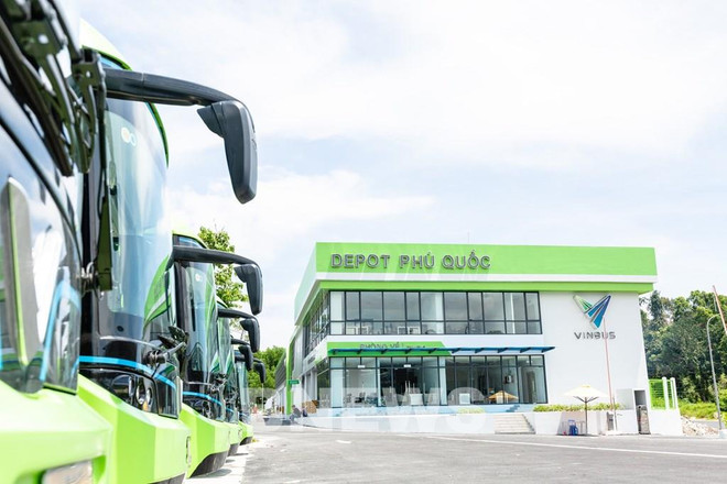 Mise en service des bus électriques VinBus à Phu Quoc ảnh 2