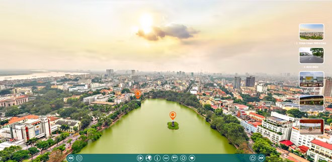 Archives : exposition virtuelle sur le lac de l'Épée restituée à Hanoï ảnh 1