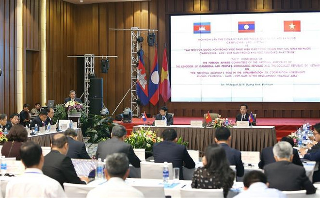 Les Assemblées nationales des pays Cambodge-Laos-Vietnam publient une déclaration commune ảnh 1 Les Assemblées nationales des pays Cambodge-Laos-Vietnam publient une déclaration commune ảnh 1