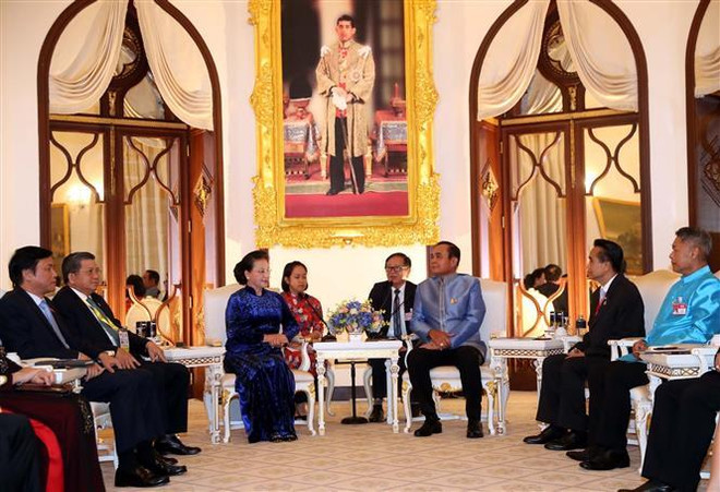 Activités de la présidente de l’Assemblée nationale Nguyen Thi Kim Ngan en Thaïlande ảnh 4