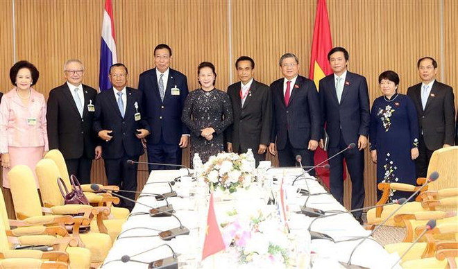 Activités de la présidente de l’Assemblée nationale Nguyen Thi Kim Ngan en Thaïlande ảnh 3 Activités de la présidente de l’Assemblée nationale Nguyen Thi Kim Ngan en Thaïlande ảnh 3
