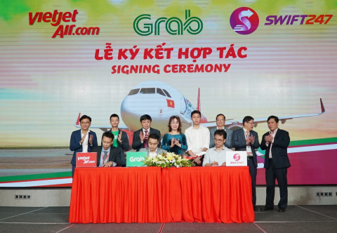 Vietjet coopère avec Swift247 et Grab dans les services de transport et de livraison ảnh 1 Vietjet coopère avec Swift247 et Grab dans les services de transport et de livraison ảnh 1
