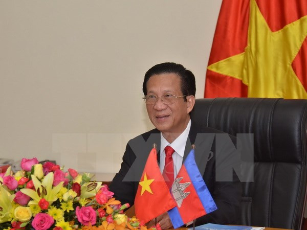 L’ambassadeur du Vietnam au Cambodge affirme les bonnes relations politiques bilatérales ảnh 1 L’ambassadeur du Vietnam au Cambodge affirme les bonnes relations politiques bilatérales ảnh 1