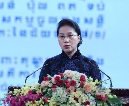 Le Vietnam et le Cambodge célèbrent les 50 ans de leurs relations diplomatiques ảnh 1 Le Vietnam et le Cambodge célèbrent les 50 ans de leurs relations diplomatiques ảnh 1