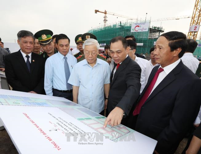 Le secrétaire général Nguyên Phu Trong travaille à Hai Phong ảnh 3 Le secrétaire général Nguyên Phu Trong travaille à Hai Phong ảnh 3