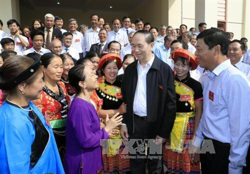 Le président Trân Dai Quang exhorte à promouvoir les mouvements d’émulation patriotique ảnh 2 Le président Trân Dai Quang exhorte à promouvoir les mouvements d’émulation patriotique ảnh 2