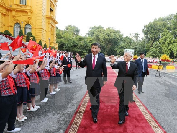 Le Vietnam et la Chine concluent 19 accords de coopération ảnh 1 Le Vietnam et la Chine concluent 19 accords de coopération ảnh 1