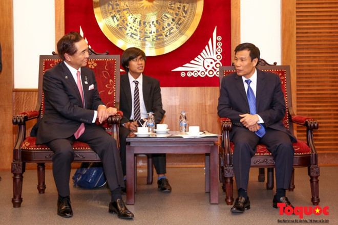 Vietnam et Japon promeuvent la coopération culturelle, sportive et touristique ảnh 1 Vietnam et Japon promeuvent la coopération culturelle, sportive et touristique ảnh 1