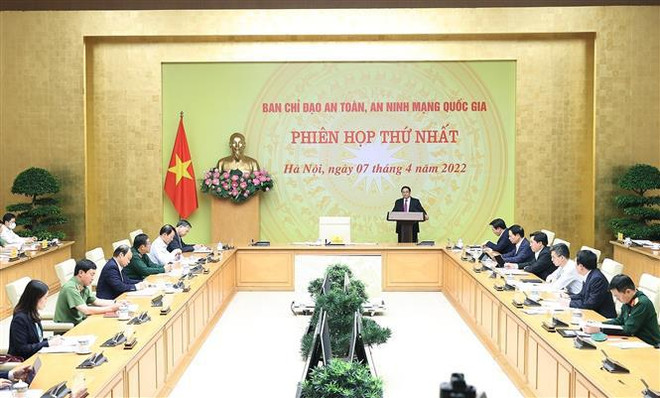 Le PM Pham Minh Chinh préside une réunion de la Direction nationale de la cybersécurité ảnh 1 Le PM Pham Minh Chinh préside une réunion de la Direction nationale de la cybersécurité ảnh 1