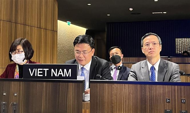 Le Vietnam participe à la 214e session du Conseil exécutif de l'UNESCO ảnh 1 Le Vietnam participe à la 214e session du Conseil exécutif de l'UNESCO ảnh 1