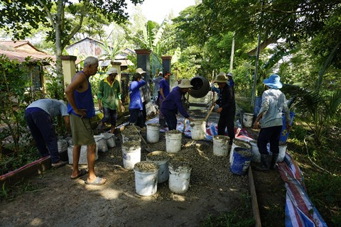 An Giang : Exemple d'une construction via le fonds de solidarité des populations locales ảnh 1 An Giang : Exemple d'une construction via le fonds de solidarité des populations locales ảnh 1