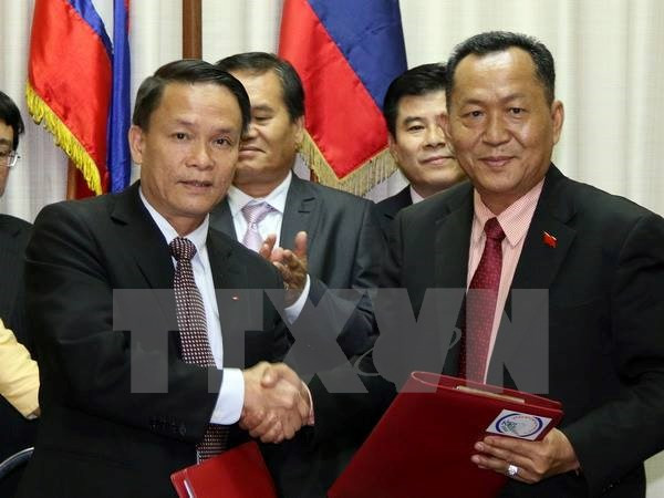 Vietnam-Laos : coopération entre agences de presse ảnh 1 Vietnam-Laos : coopération entre agences de presse ảnh 1