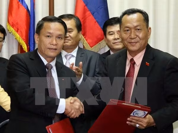 Vietnam-Laos : coopération entre agences de presse ảnh 1