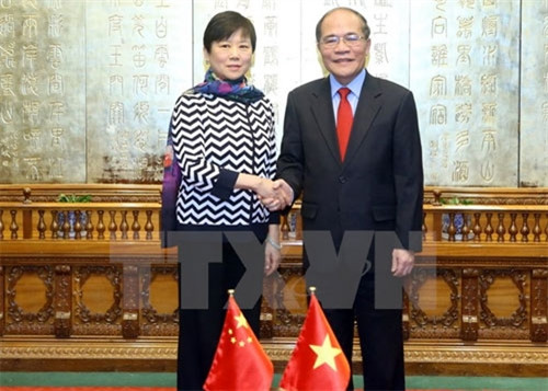 Renforcement de l’amitié Vietnam-Chine ảnh 1 Renforcement de l’amitié Vietnam-Chine ảnh 1