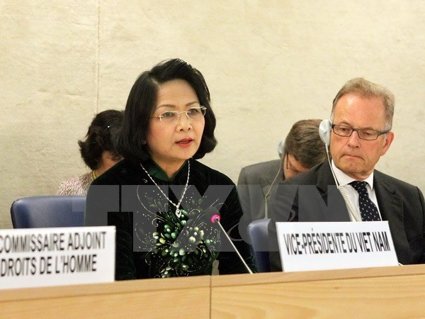 Le Conseil des droits de l’homme de l’ONU adopte une résolution signée par le Vietnam ảnh 1 Le Conseil des droits de l’homme de l’ONU adopte une résolution signée par le Vietnam ảnh 1