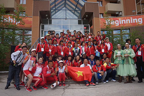 Jeux sportifs internationaux des enfants d'Asie : le Vietnam gagne 3 médailles d’or ảnh 1 Jeux sportifs internationaux des enfants d'Asie : le Vietnam gagne 3 médailles d’or ảnh 1