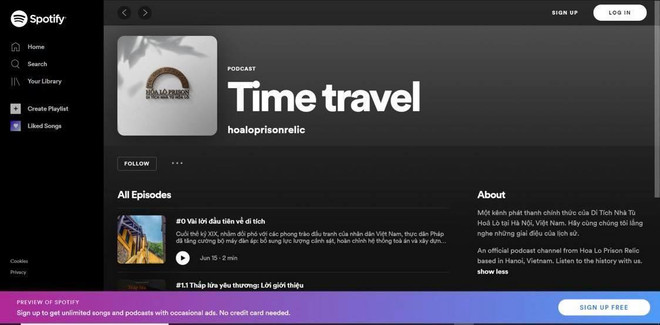 Un podcast dédié à l’ancienne prison de Hoa Lo sur Spotify ảnh 1 Un podcast dédié à l’ancienne prison de Hoa Lo sur Spotify ảnh 1