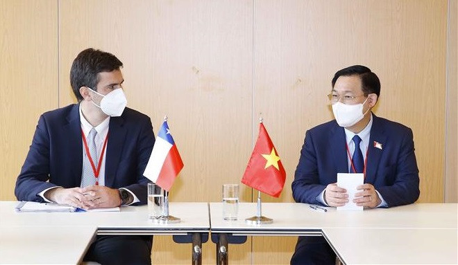 Activités du président de l'AN vietnamienne en marge de la WCSP5 ảnh 2 Activités du président de l'AN vietnamienne en marge de la WCSP5 ảnh 2