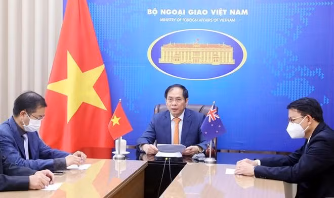 Vietnam-Nouvelle-Zélande signent un programme d'action pour la période 2021-2024 ảnh 1