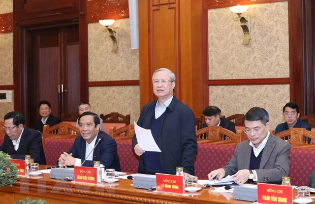 La 6e réunion du sous-comité d’organisation au service du 13e Congrès national du Parti ảnh 1 La 6e réunion du sous-comité d’organisation au service du 13e Congrès national du Parti ảnh 1