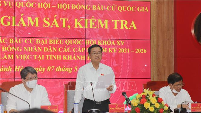 Élections législatives: le vote anticipé dans le district insulaire de Truong Sa ảnh 2 Élections législatives: le vote anticipé dans le district insulaire de Truong Sa ảnh 2