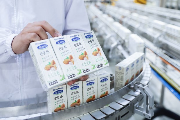 Vinamilk exporte un gros lots de produits laitiers vers la Chine ảnh 1 Vinamilk exporte un gros lots de produits laitiers vers la Chine ảnh 1