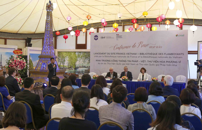 Lancement du site France-Vietnam - Bibliothèques des flamboyants ảnh 2 Lancement du site France-Vietnam - Bibliothèques des flamboyants ảnh 2