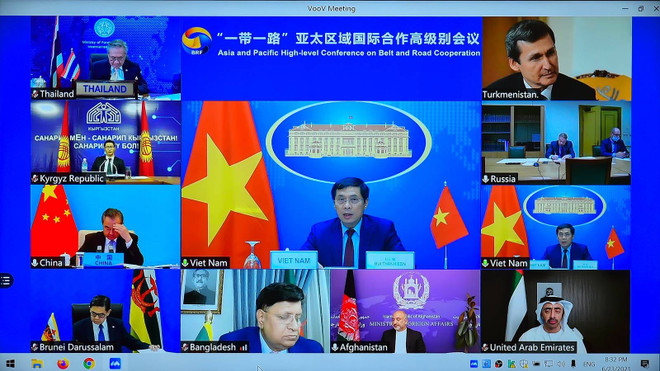 Le VN à la Conférence de haut niveau sur la coopération dans le cadre de "la Ceinture et la Route" ảnh 1 Le VN à la Conférence de haut niveau sur la coopération dans le cadre de "la Ceinture et la Route" ảnh 1