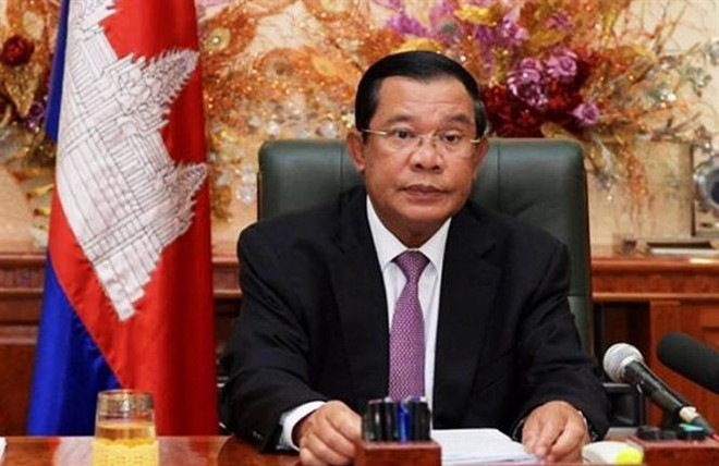 Le président du Parti du peuple cambodgien apprécie le rôle de leadership du PCV ảnh 1 Le président du Parti du peuple cambodgien apprécie le rôle de leadership du PCV ảnh 1