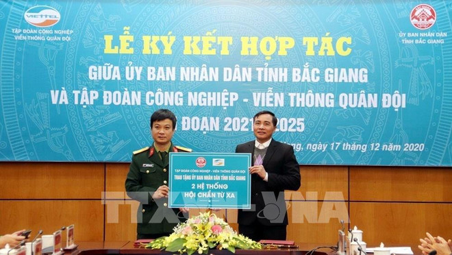 Bac Giang et Viettel coopèrent dans la construction de l'administration électronique ảnh 2 Bac Giang et Viettel coopèrent dans la construction de l'administration électronique ảnh 2