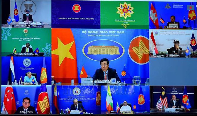 ASEAN : publication d'une déclaration du président ảnh 1 ASEAN : publication d'une déclaration du président ảnh 1