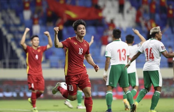 Éliminatoires de la Coupe du monde : le Vietnam remporte une nette victoire sur l'Indonésie ảnh 1 Éliminatoires de la Coupe du monde : le Vietnam remporte une nette victoire sur l'Indonésie ảnh 1