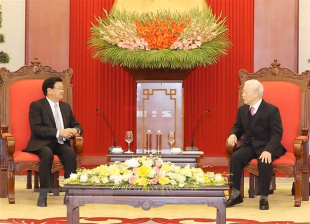 Cultiver les relations de solidarité spéciale entre le Vietnam et le Laos ảnh 1