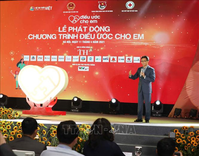 Lancement du programme “Voeux des enfants” ảnh 1 Lancement du programme “Voeux des enfants” ảnh 1