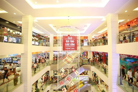 Noël: inauguration de cinq centres commerciaux de Vincom ảnh 1  Noël: inauguration de cinq centres commerciaux de Vincom ảnh 1