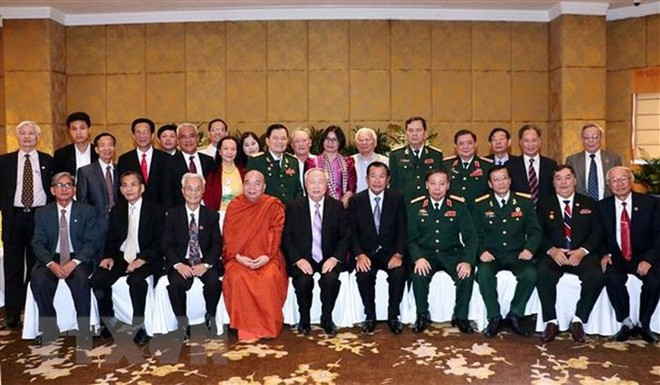 Renforcement des échanges entre les Vietnamiens et les Cambodgiens ảnh 1 Renforcement des échanges entre les Vietnamiens et les Cambodgiens ảnh 1