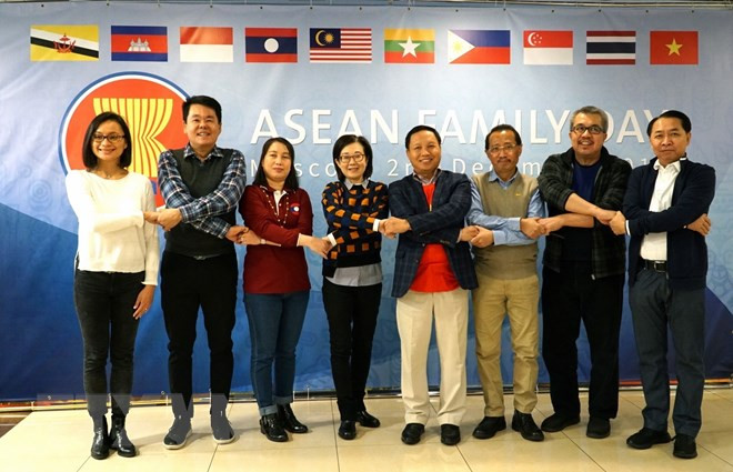 Journée de la famille de l'ASEAN célébrée en Russie ảnh 1 Journée de la famille de l'ASEAN célébrée en Russie ảnh 1