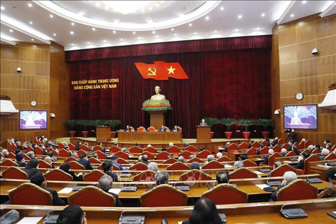 Le secrétaire général du PCV Nguyên Phu Trong rencontre d’anciens dirigeants ảnh 1 Le secrétaire général du PCV Nguyên Phu Trong rencontre d’anciens dirigeants ảnh 1