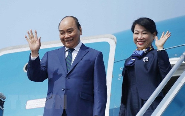 Le président Nguyên Xuân Phuc part pour une visite d’Etat à Singapour ảnh 1 Le président Nguyên Xuân Phuc part pour une visite d’Etat à Singapour ảnh 1